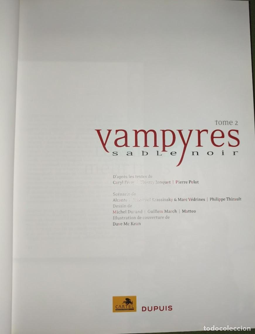 C&oacute;mics: VAMPYRES SABLE NOIR - I,II - TEXTO EN FRANCES - Foto 3
