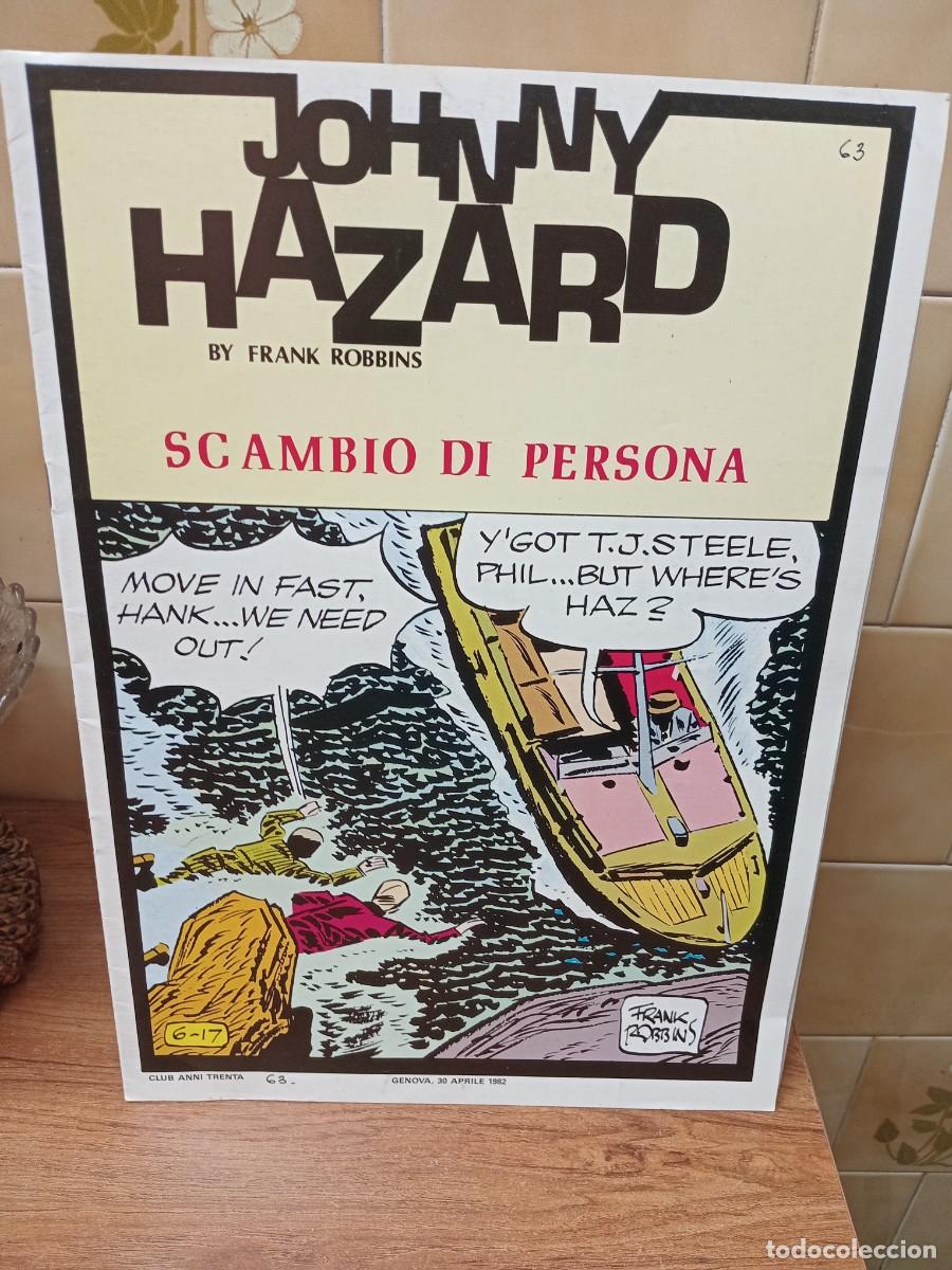 C&oacute;mics: JOHNNY HAZARD - 30 APRILE 1982 - CLUB ANNI TRENTA - TEXTO EN ITALIANO