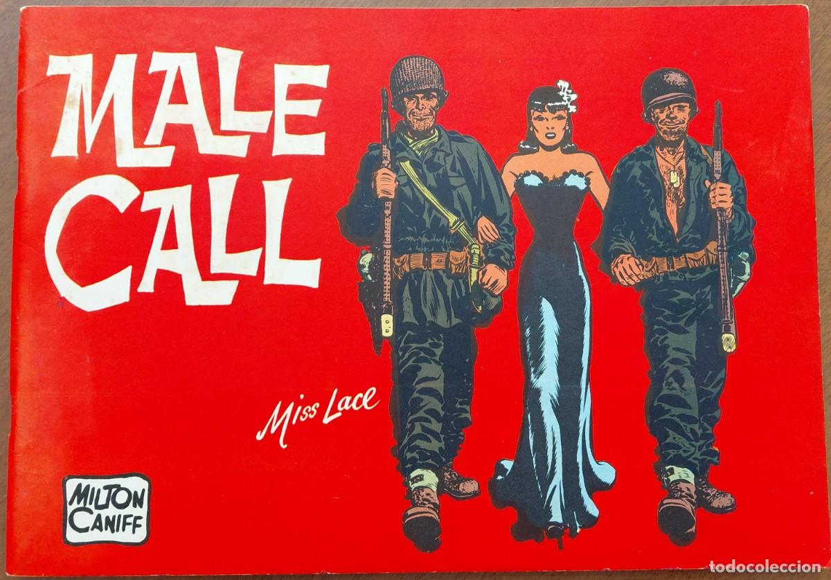 C&oacute;mics: MALE CALL 1a EDICION ITALIANA DEDICADA A MISS LACE de MILTON CANIFF (EDIZIONI COMIC ART - 1979)