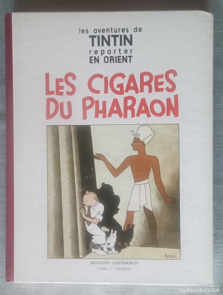 C&oacute;mics: Les aventures de Tint&iacute;n Les cigares du pharaon Facsimile 1984 Casterman