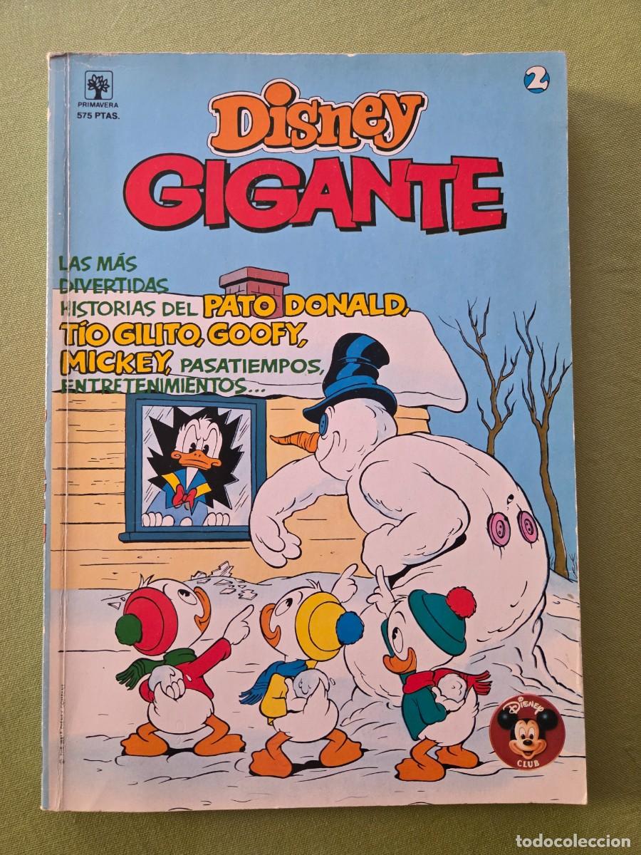 C&oacute;mics: DISNEY GIGANTE N.&ordm; 2 ED- PRIMAVERA 1990 PASTA SEMIRIGIDA
