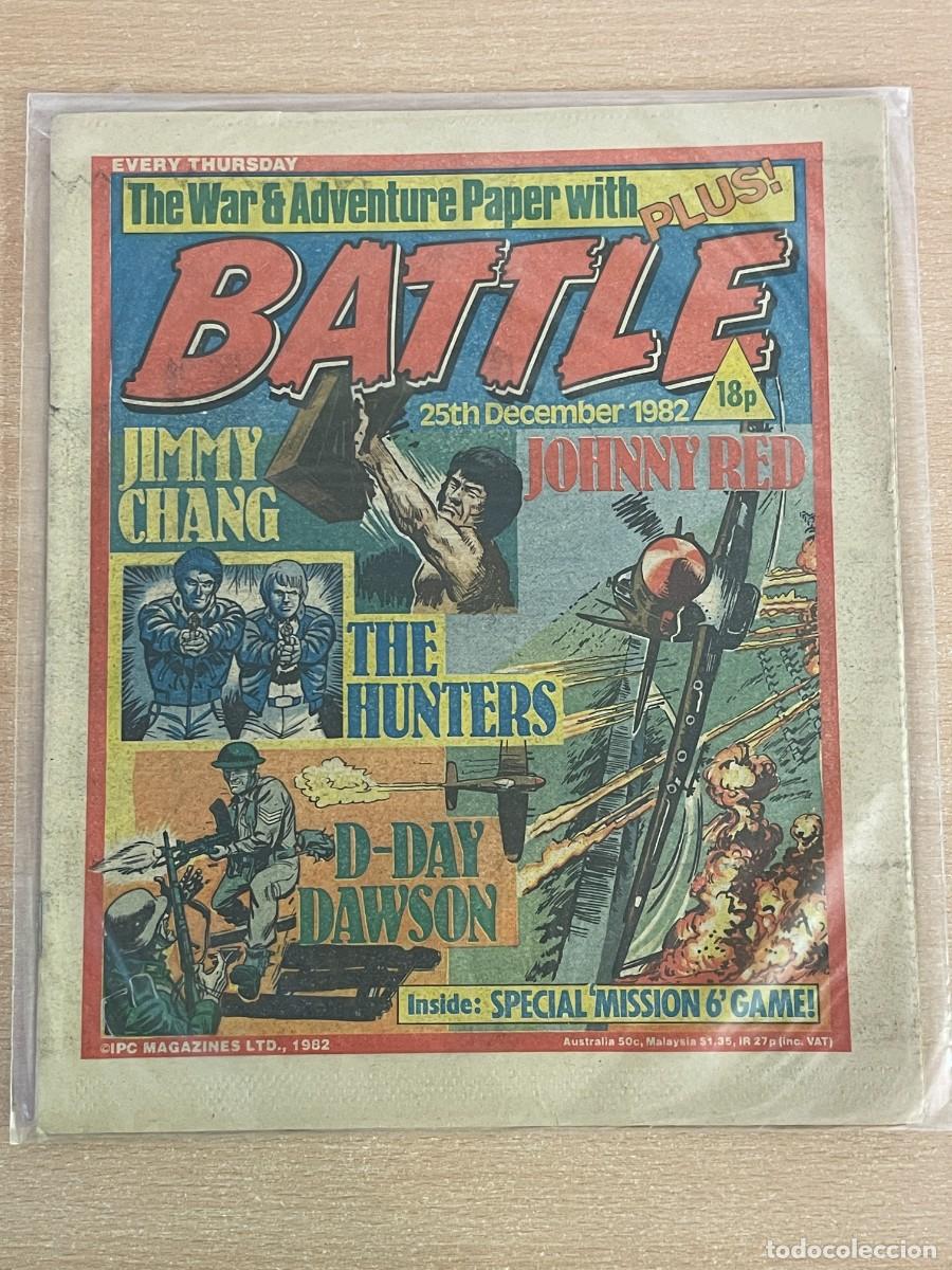 C&oacute;mics: Comic ingl&eacute;s BATTLE Magazine 25th December 1982 War Adventure 25 Diciembre1982 WWII 2&ordf;Guerra Mundial