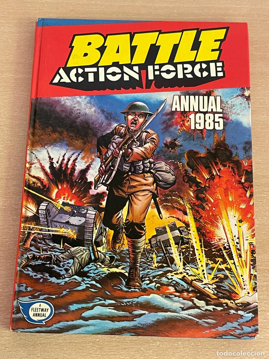 C&oacute;mics: Comic de guerra ingl&eacute;s BATTLE Action Force ANNUAL 1985 WWII 2&ordf; Guerra Mundial IPC Magazines