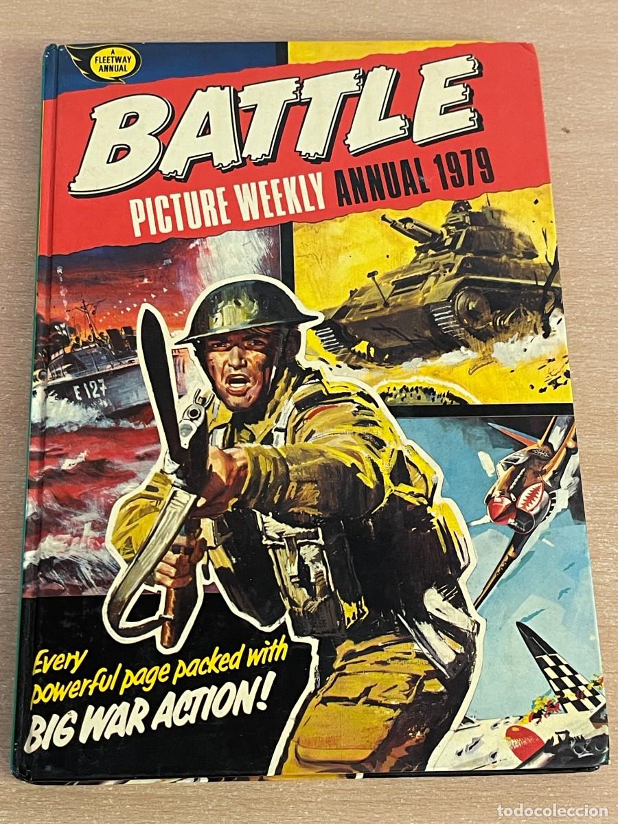C&oacute;mics: Comic de guerra ingl&eacute;s BATTLE PICTURE WEEKLY ANNUAL 1979 WWII 2&ordf; Guerra Mundial IPC Magazines b&eacute;lico