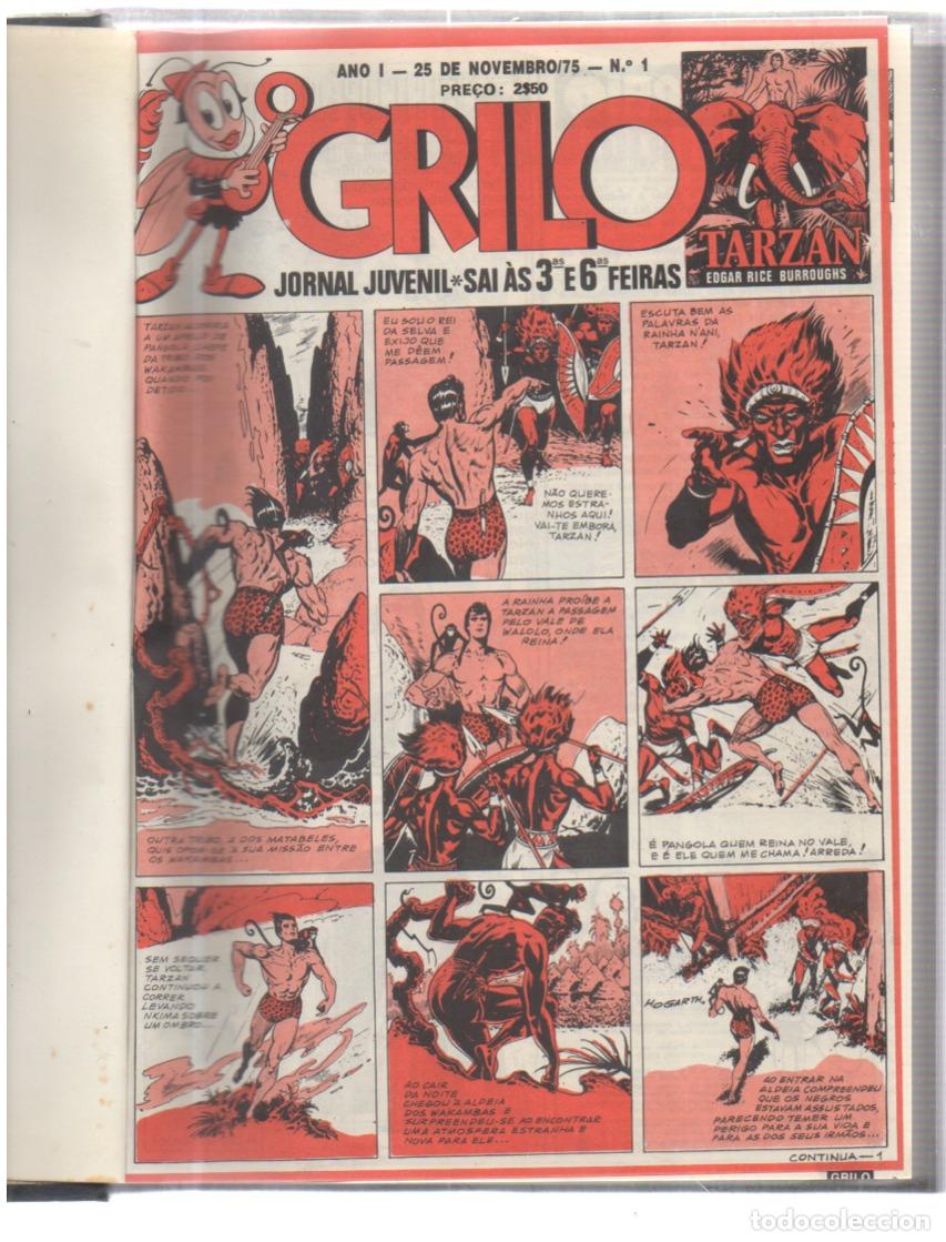 C&oacute;mics: O GRILOJORNAL JUVENIL PORTUGUES, COMPLETA , NS. 1 A 64 SEGUIDOS EN UN TOMO , PORTUGAL , 1975