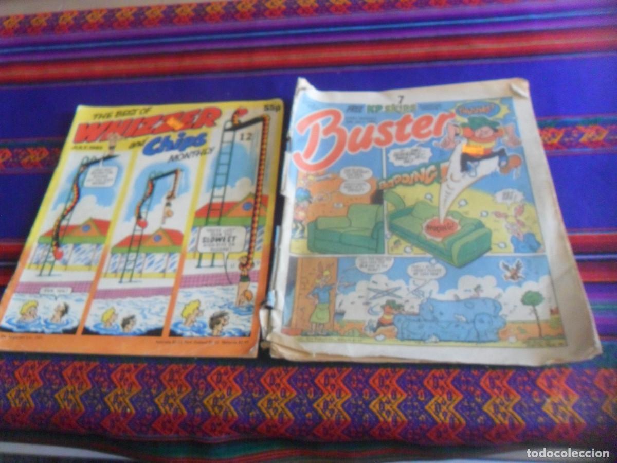 C&oacute;mics: BUSTER N&ordm; 7 Y THE BEST OF WHIZZER AN CHIPS MONTHLY N&ordm; 12. IPC MAGAZINES 1985. RAROS. EN INGL&Eacute;S.