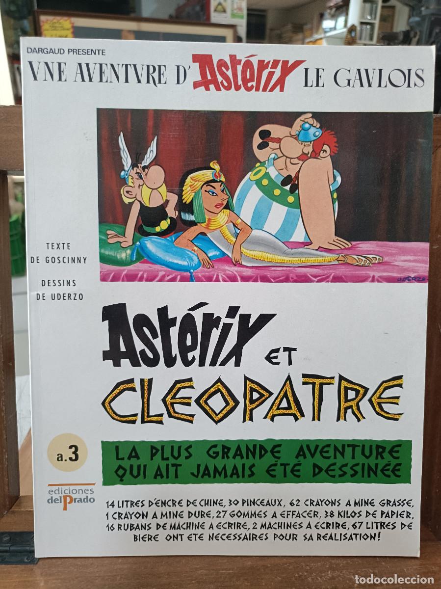 C&oacute;mics: Ast&eacute;rix et Cleopatre - Ediciones del Prado 1989 (Franc&eacute;s)