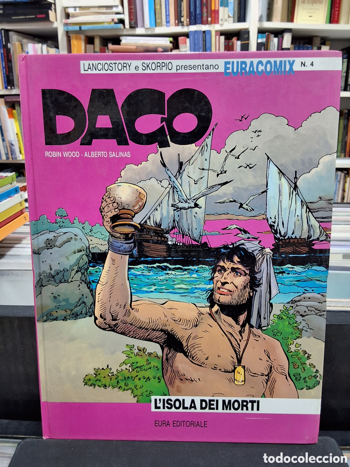 C&oacute;mics: DAGO - L'ISOLA DEI MORTI - WOOD - SALINAS - 4 - EN ITALIANO