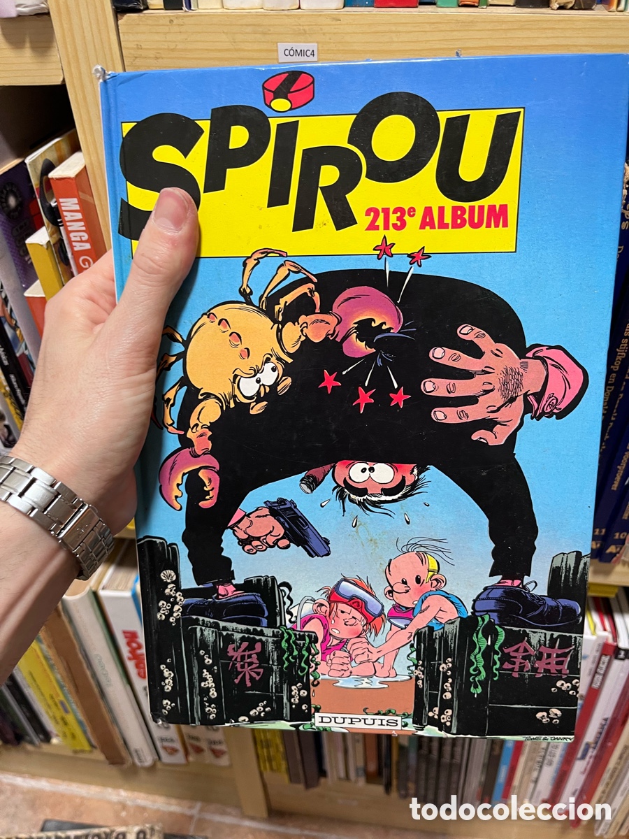 C&oacute;mics: comic4 Bd spirou album comic completo recueil 213