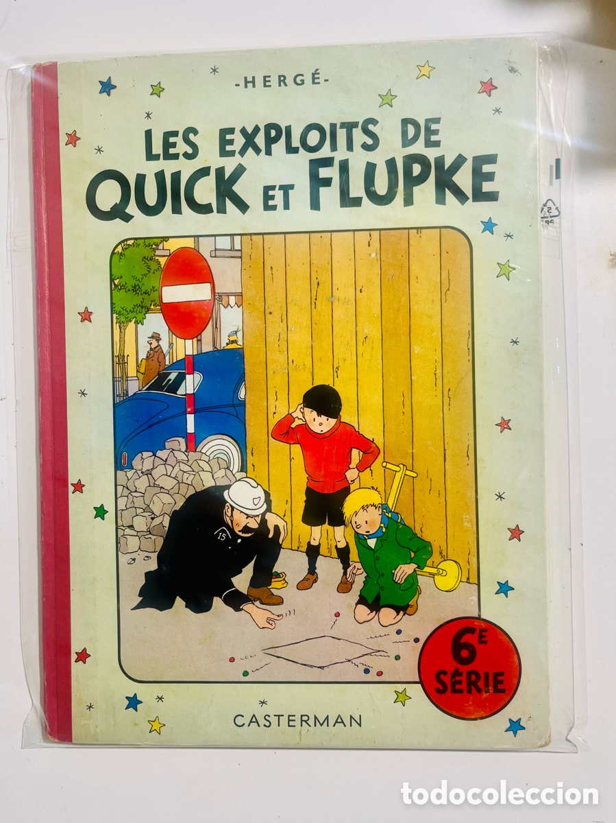 C&oacute;mics: LES EXPLOITS DE QUICK ET FLUPKE, N&Uacute;MERO 6, (CASTERMAN), HERGE!!! - Foto 1