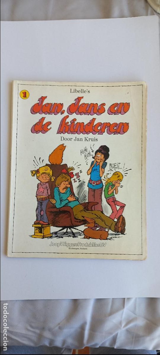 C&oacute;mics: Jan, Jans en de kinderen 1972. N&ordm; 1 Jack, Jacky and the juniors Joop Wiggers publications
