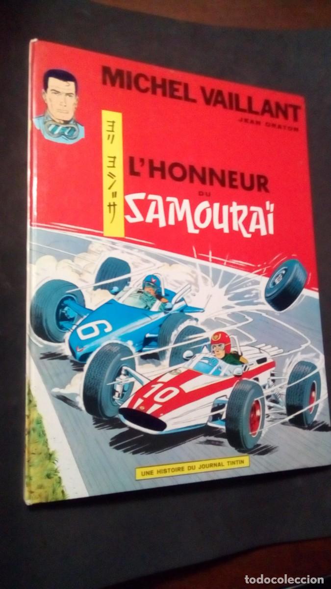 C&oacute;mics: MICHEL VAILLANT-JEAN GRATON-L&acute;HONNEUR DU SAMOURA&Iuml;-TAPA DURA-MARS 1966-COMO NUEVO