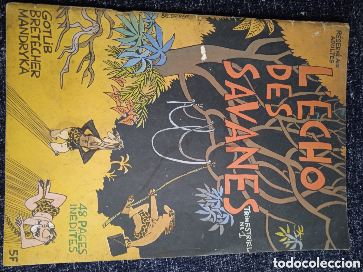 C&oacute;mics: L&acute;ECHO DES SAVANES -TRIMESTRIEL N&ordm; 1 EDICION EN FRANCES 1973