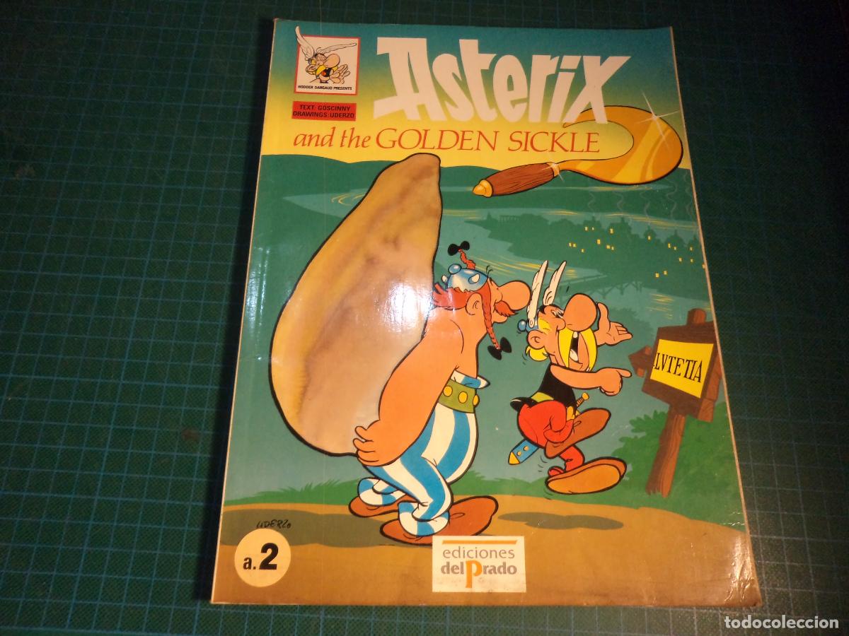 C&oacute;mics: Asterix and the golden sickle. Ediciones del Prado - Foto 1
