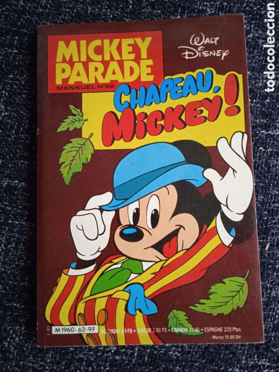 C&oacute;mics: MICKEY PARADE N&ordm; 62 CHAPEAU MICKEY ( EDICION EN FRANCES )