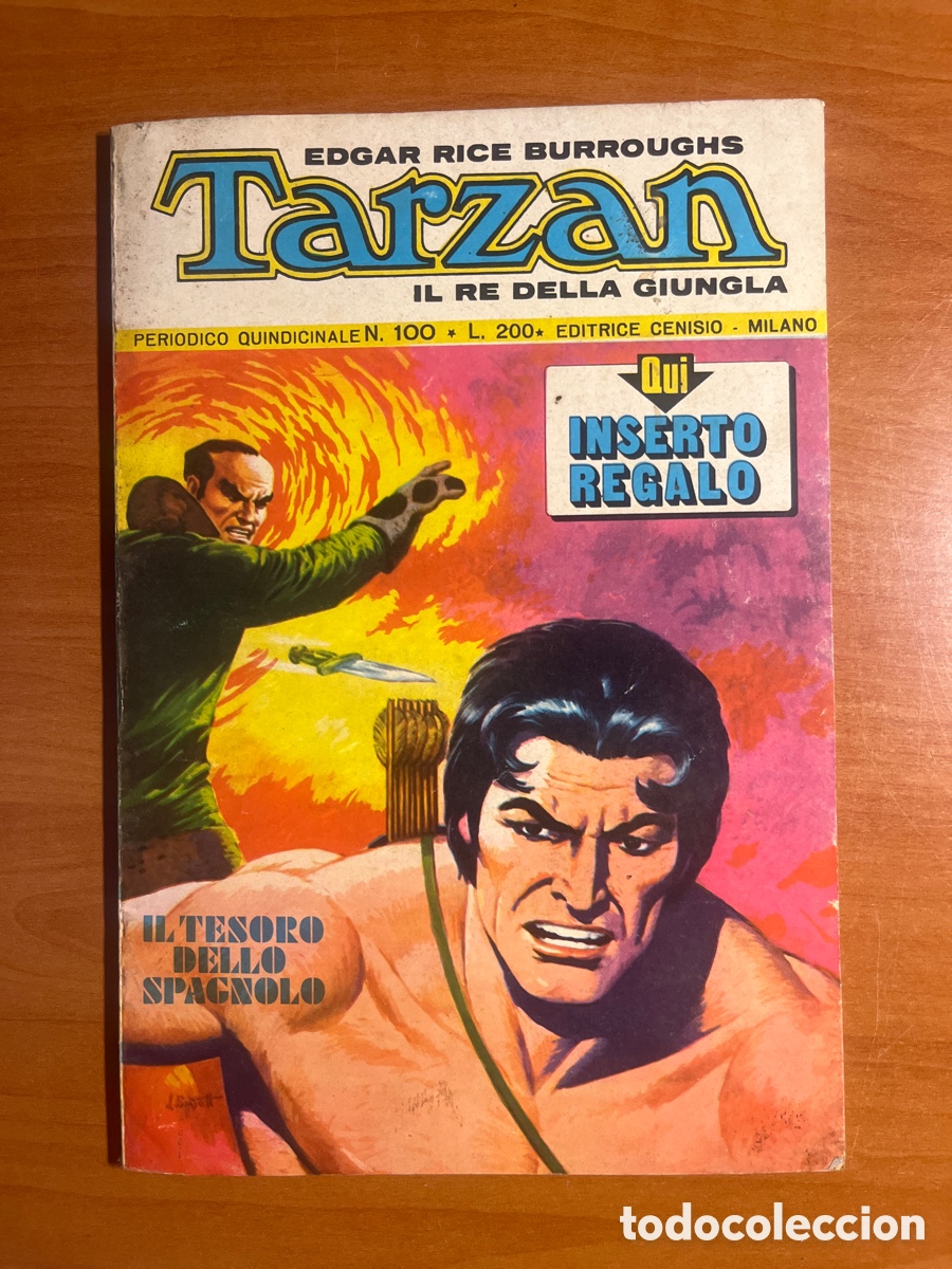 C&oacute;mics: TARZAN IL RE DELLA GIUNGLA, N&Uacute;MERO 100, (EDITRICE CENISIO)