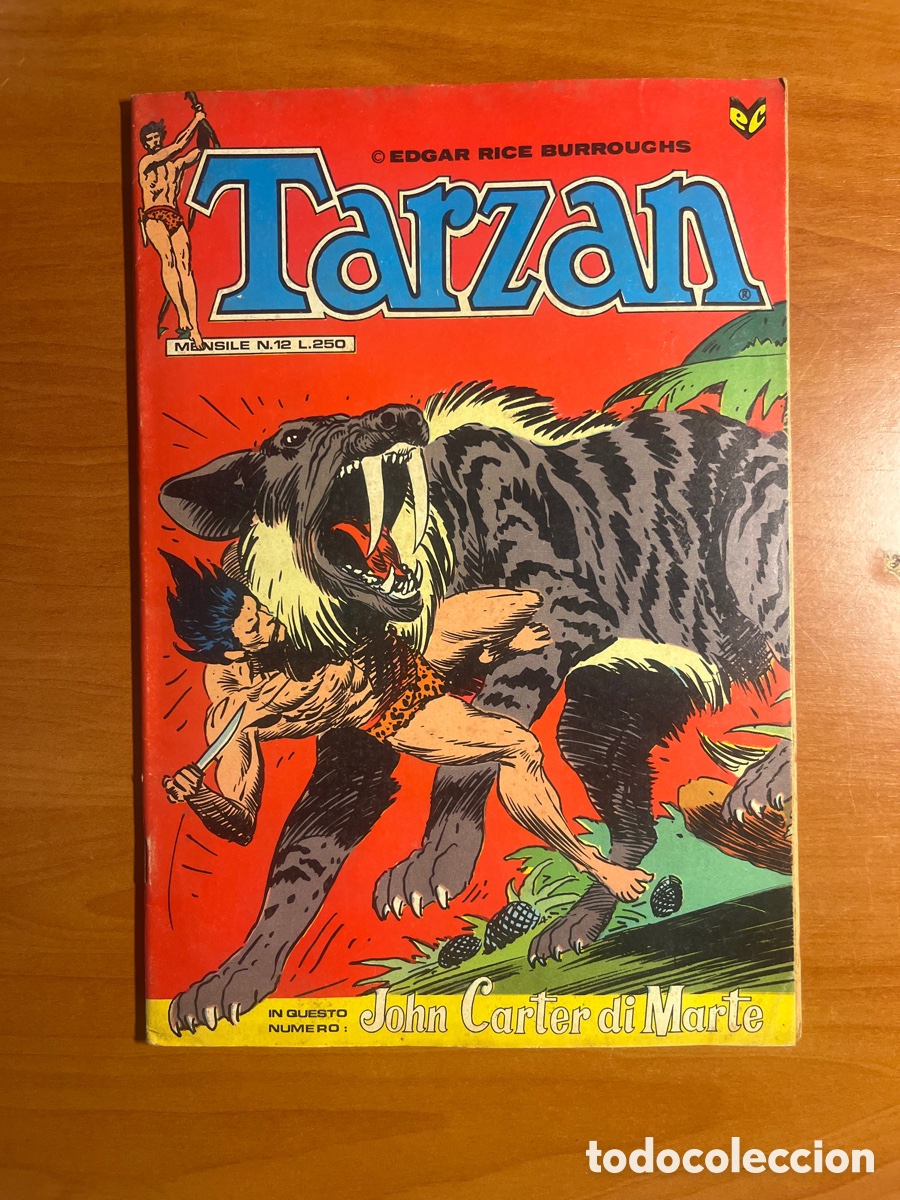 C&oacute;mics: TARZAN, N&Uacute;MERO 12, (EDITRICE CENISIO)