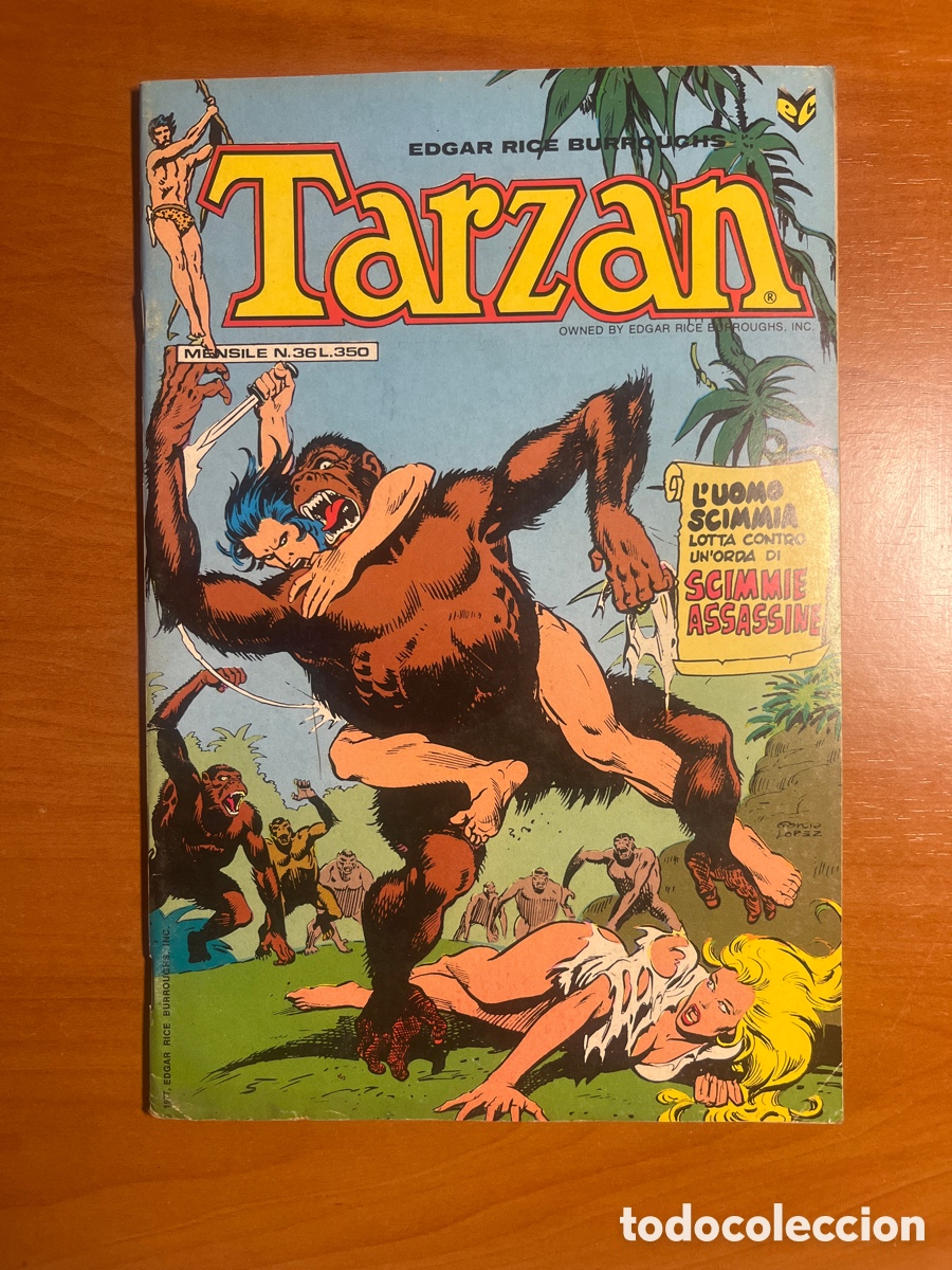 C&oacute;mics: TARZAN, N&Uacute;MERO 36, (EDITRICE CENISIO) - Foto 1