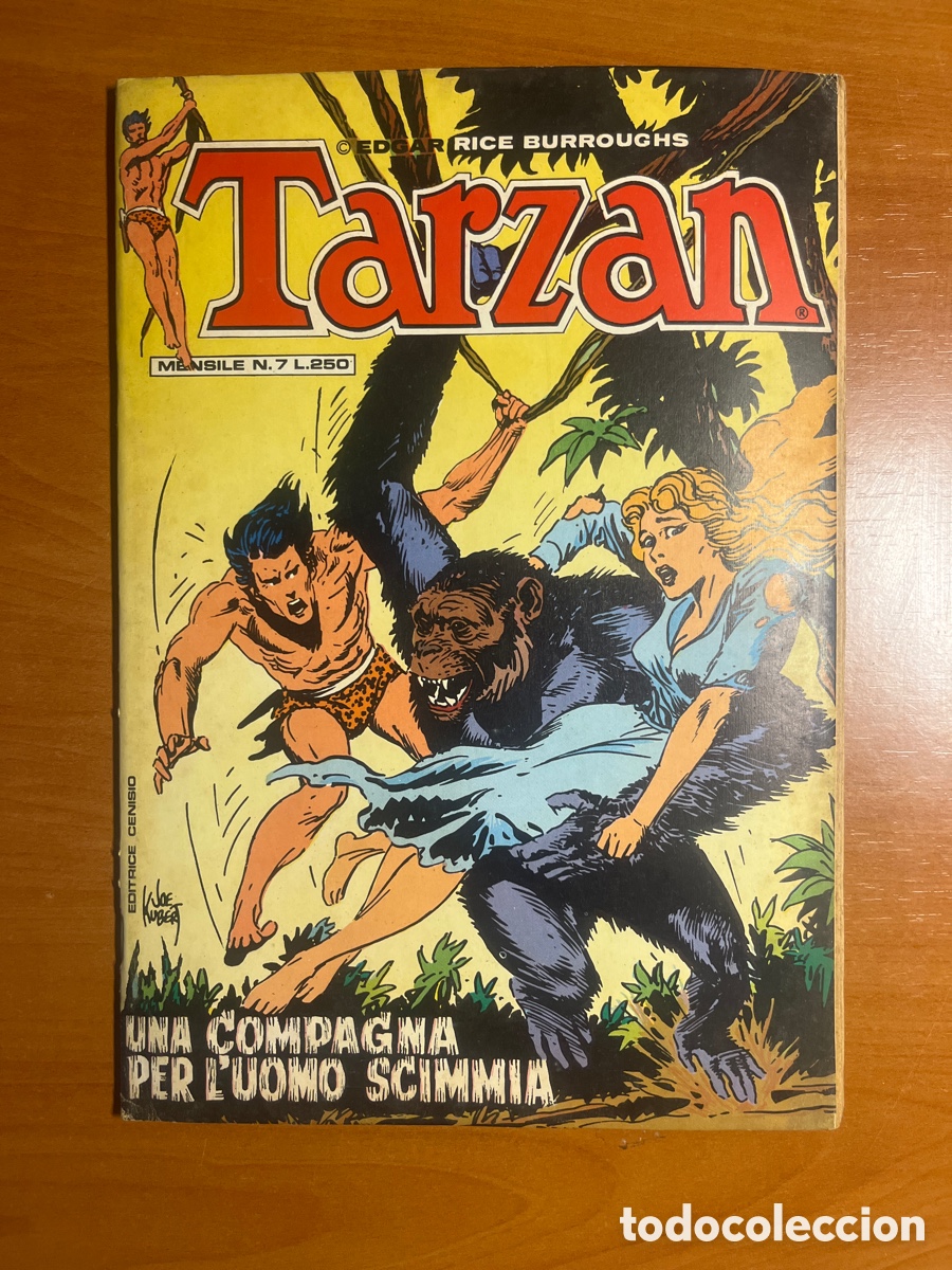 C&oacute;mics: TARZAN, N&Uacute;MERO 7, (EDITRICE CENISIO) - Foto 1