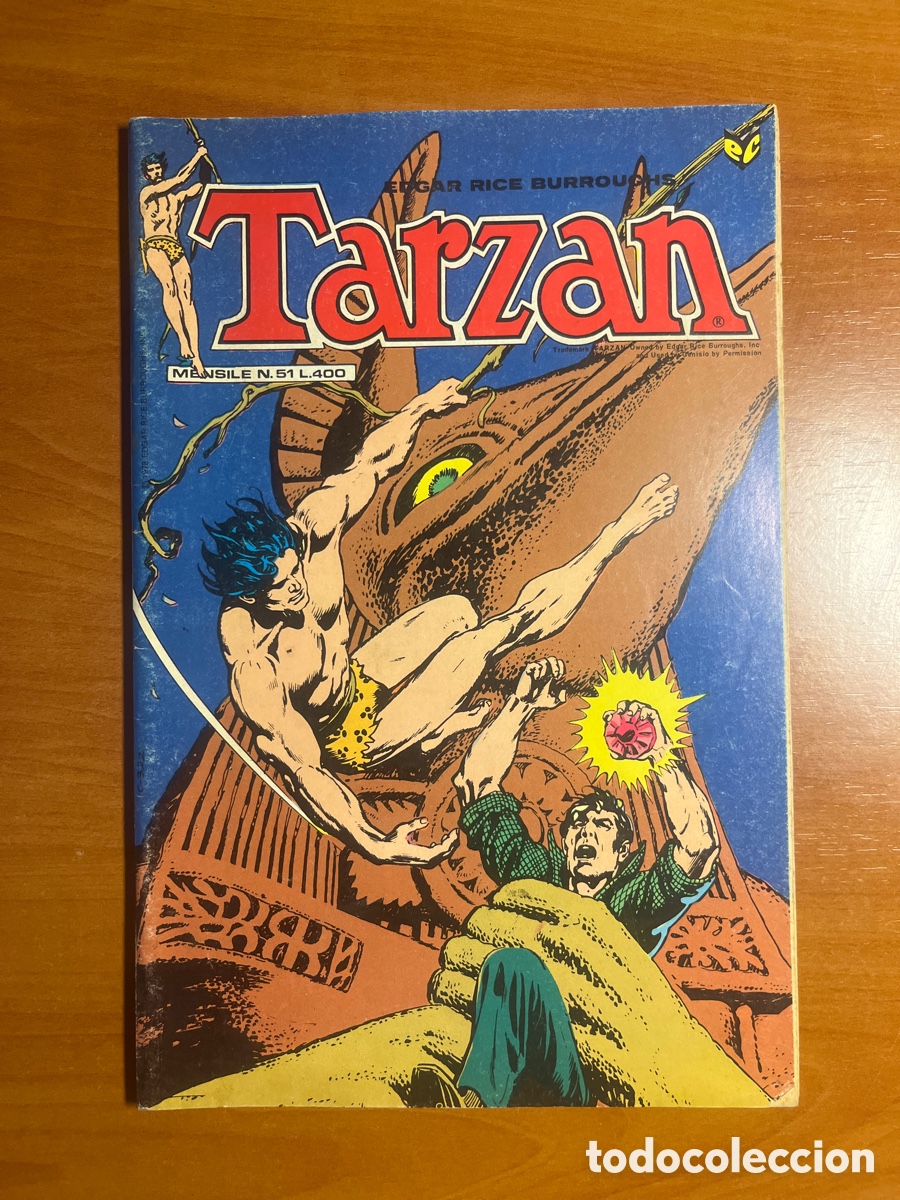 C&oacute;mics: TARZAN, N&Uacute;MERO 51, (EDITRICE CENISIO)