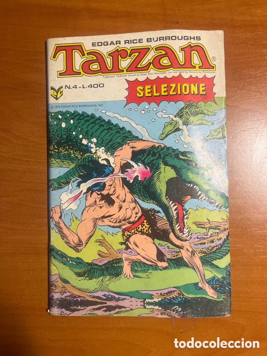 C&oacute;mics: TARZAN, N&Uacute;MERO 4 SELEZIONE, (EDITRICE CENISIO)