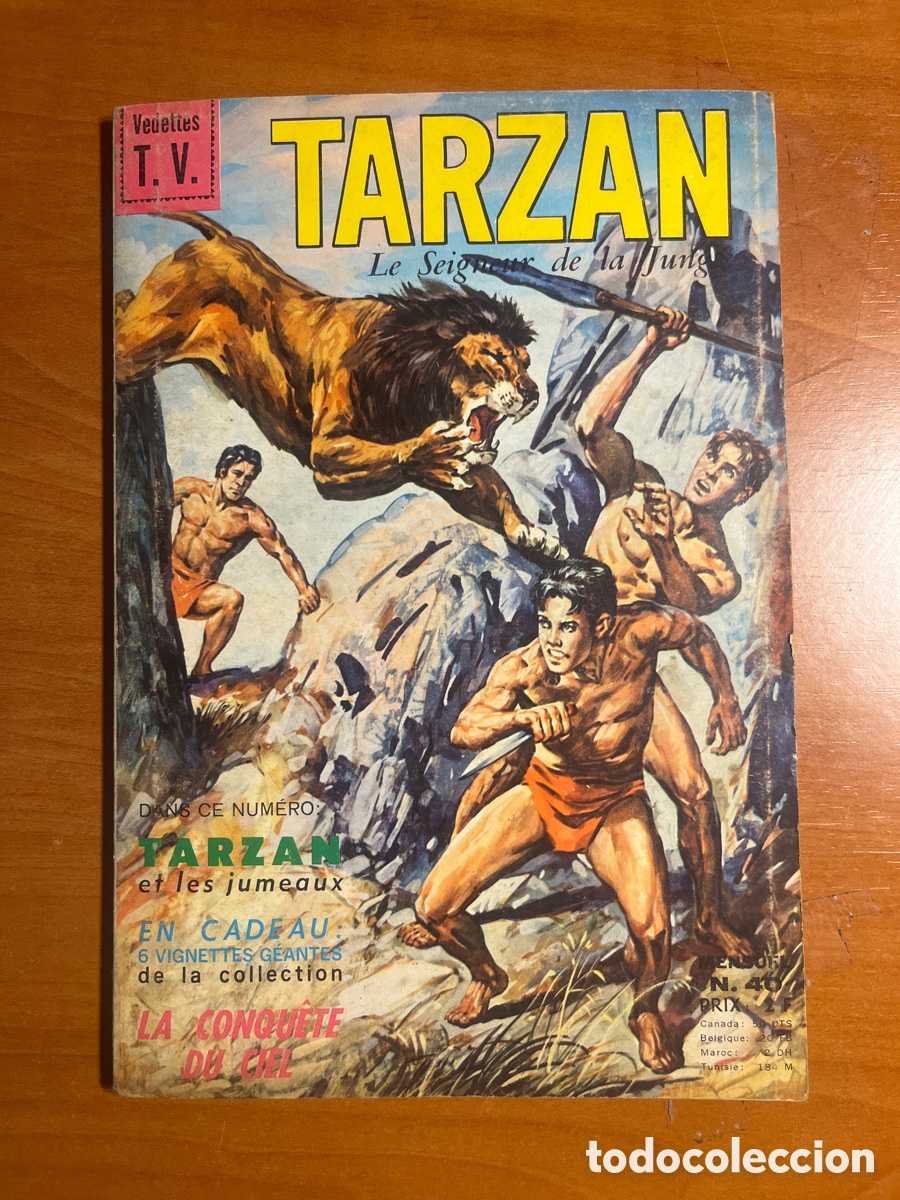 C&oacute;mics: TARZAN, N&Uacute;MERO 40, (SAGEDITION), CON CROMOS!! - Foto 1
