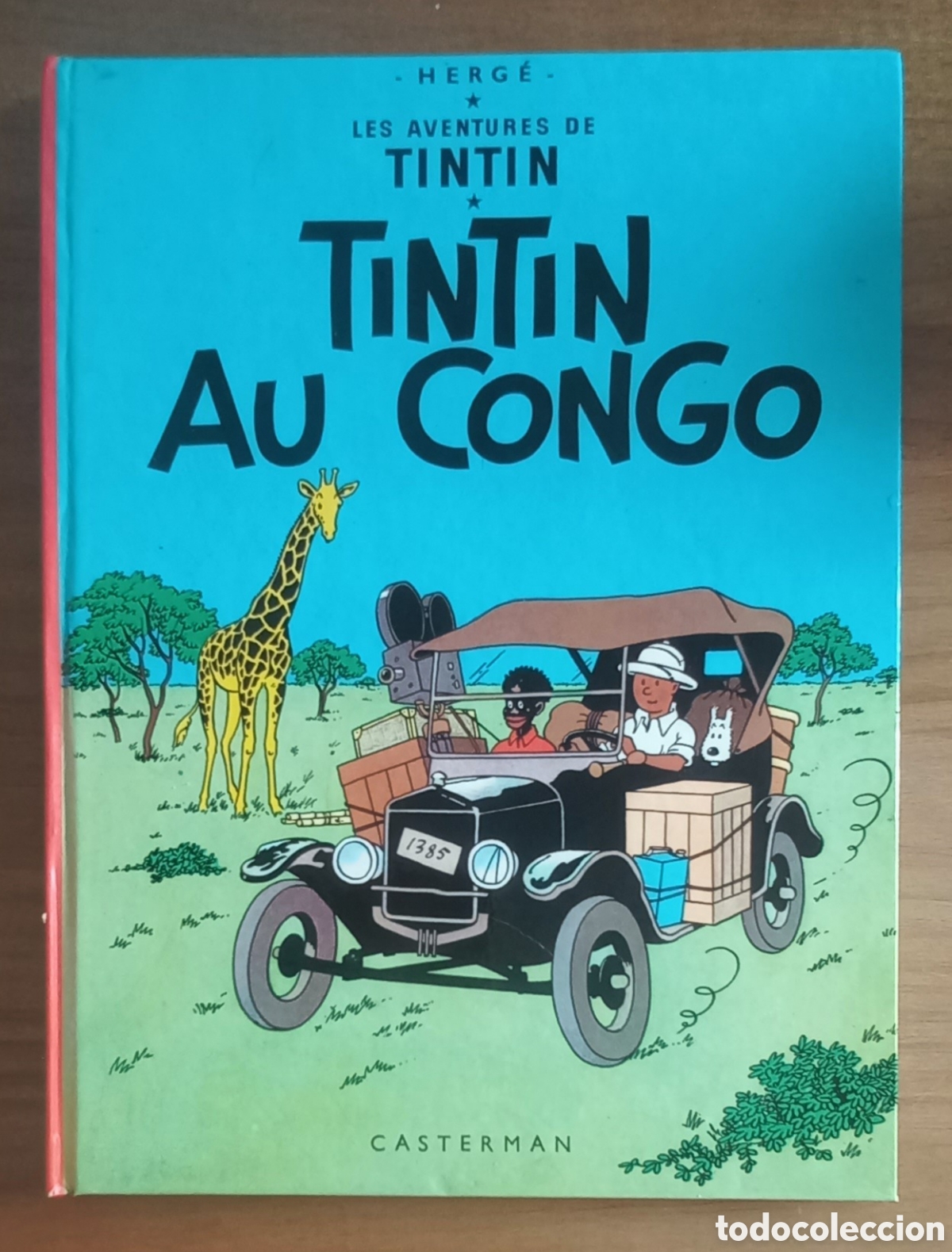 C&oacute;mics: LES AVENTURES DE TINTIN . TINTIN AU CONGO 1970 (FRANCES) CASTERMAN
