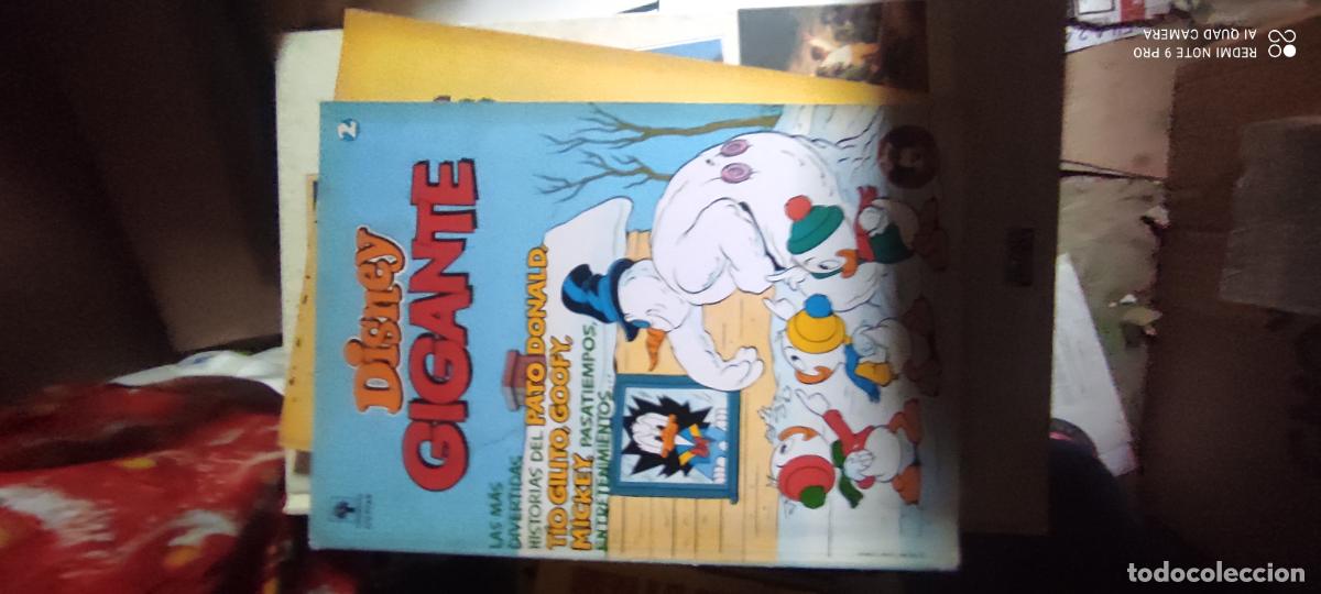 C&oacute;mics: DISNEY GIGANTE N.&ordm; 2 ED- PRIMAVERA 1990 PASTA SEMIRIGIDA