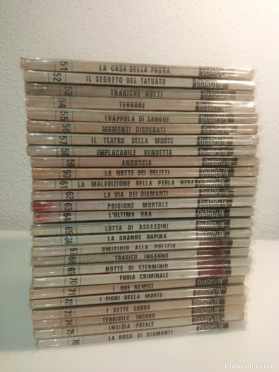 C&oacute;mics: Diabolik. Del n&uacute;mero 51 al 76. 1a reimpresi&oacute;n.