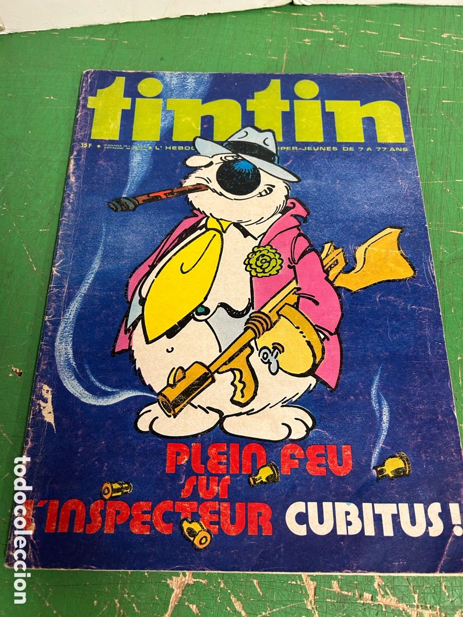 C&oacute;mics: TINTIN ORIGINAL EN FRANCES N&ordm; 8PLEIN FEU SUR LINSPECETEUR CUBITOS