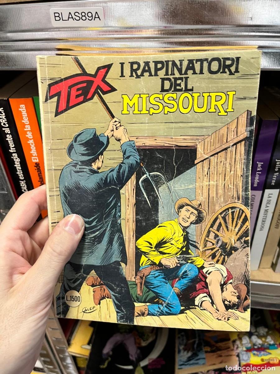 C&oacute;mics: BLAS89A - Tex: I rapinatori del Missouri. Edizioni Araldo.