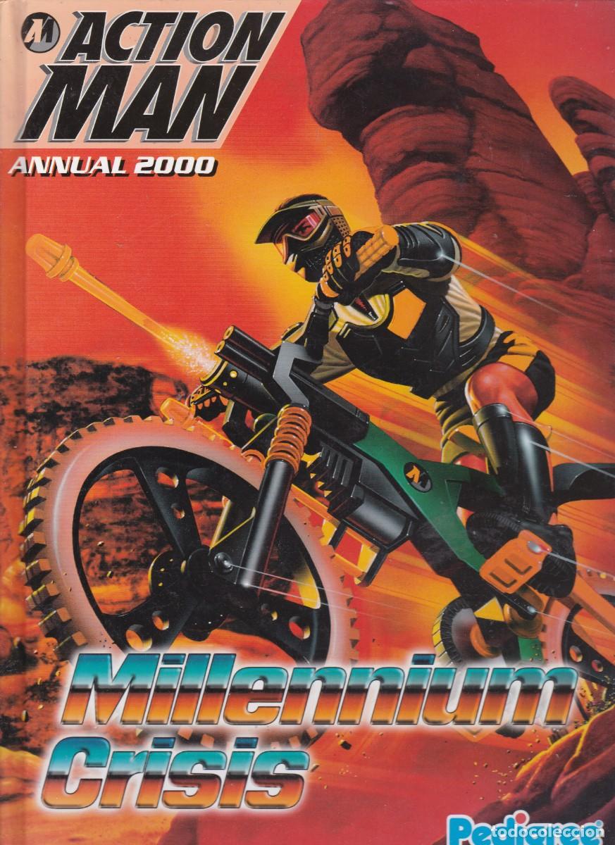 C&oacute;mics: ACTION MAN - MILLENNIUM CRISIS ANNUAL 2000 UK EN INGL&Eacute;S MUY BUEN ESTADO