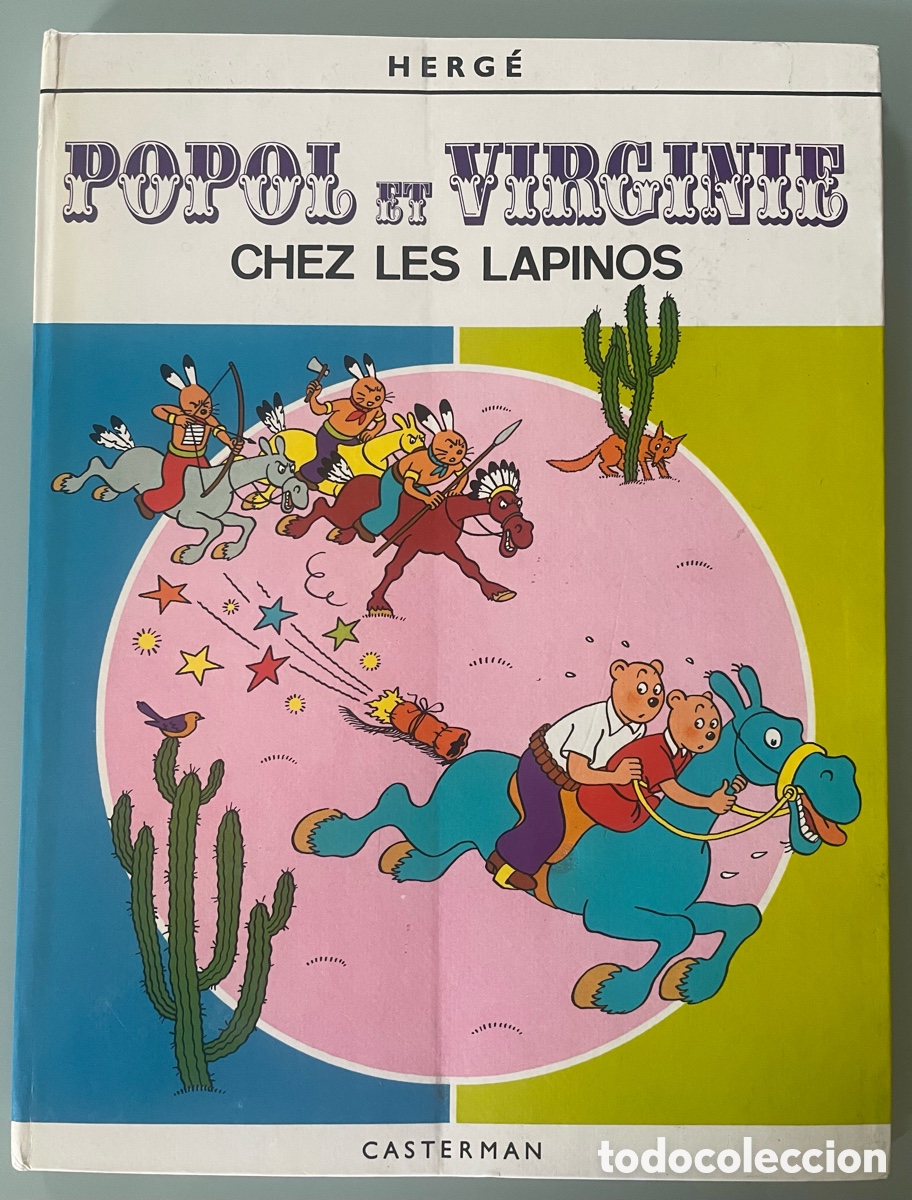 C&oacute;mics: POPOL ET VIRGINIE CHEZ LES LAPINOS HERG&Eacute; 1968