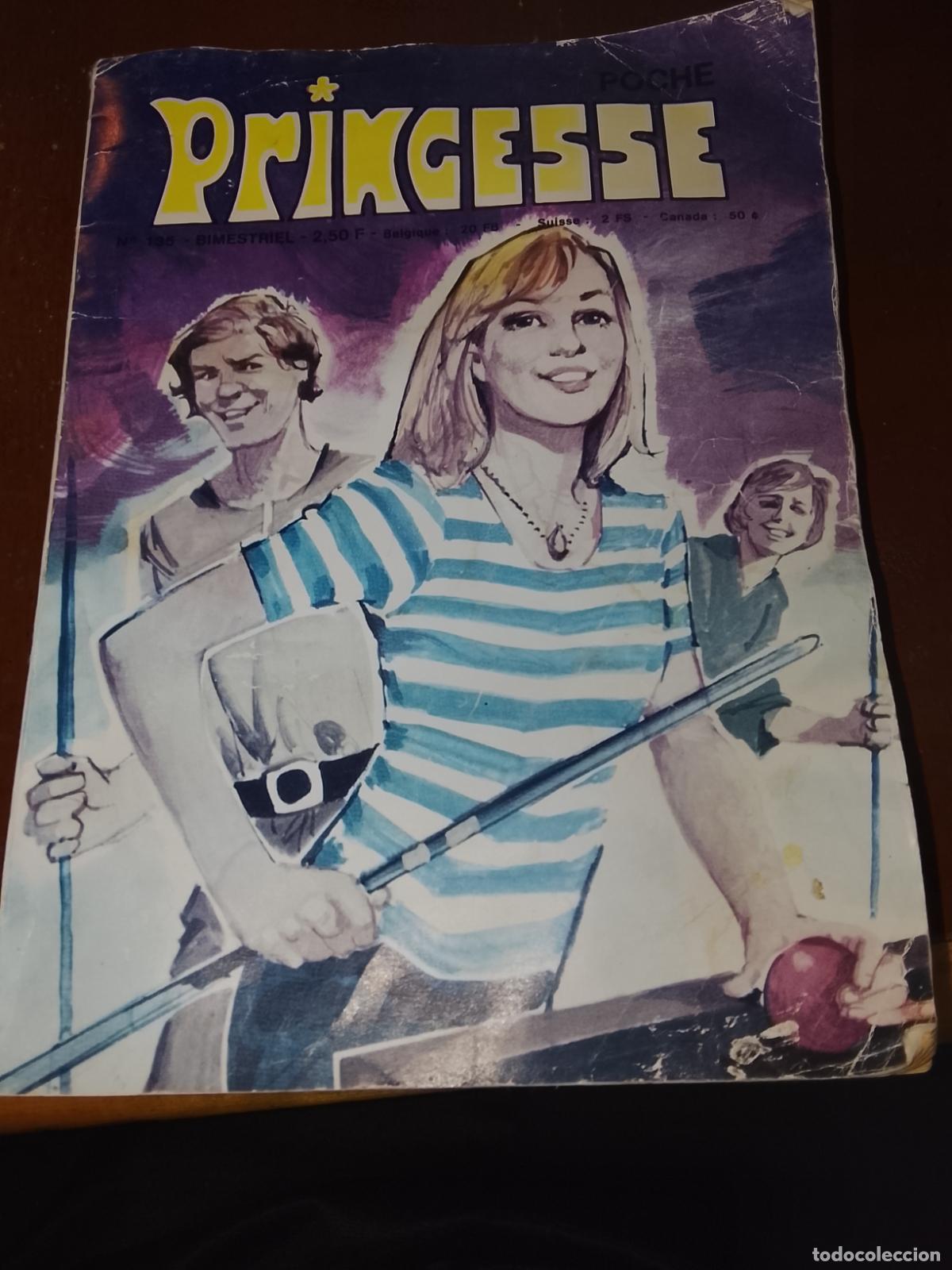 C&oacute;mics: C&Oacute;MIC VINTAGE PRINCESSE POCHE N&ordm; 135 (1974) - JEAN CHAPELLE / MARIJAC. CONTRAPORTADA P&Oacute;STER ROMUALD