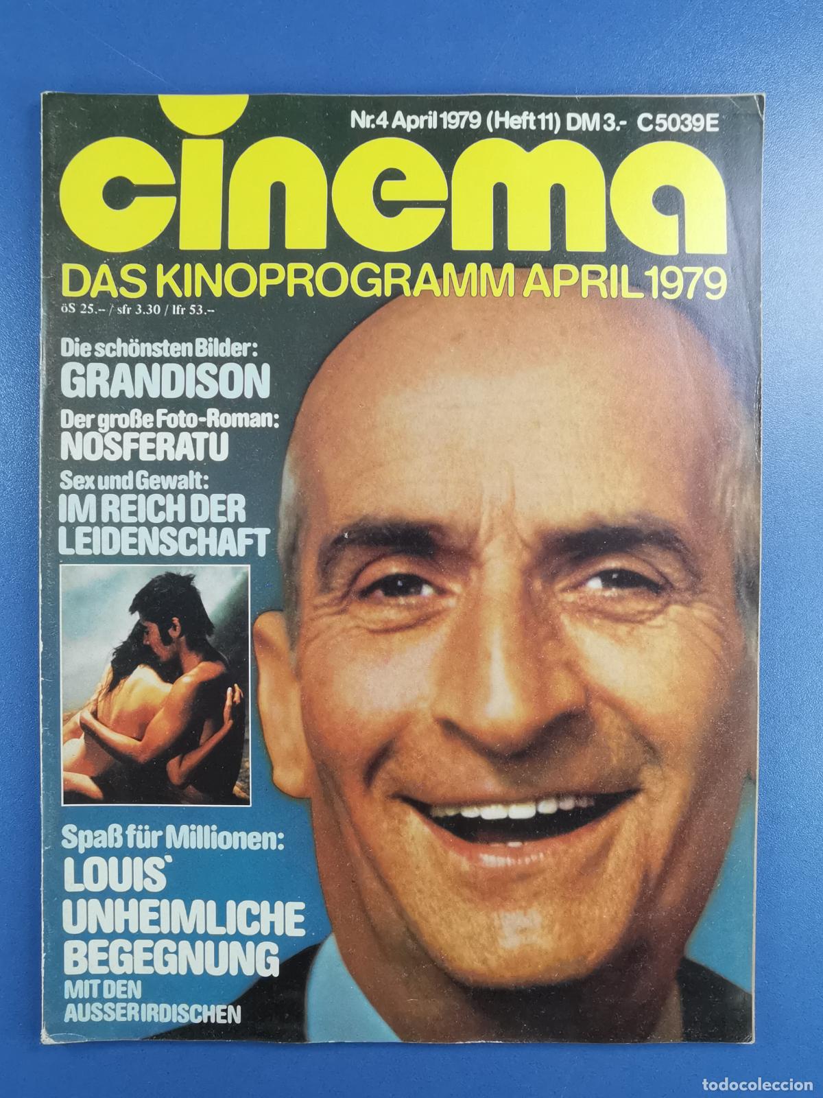 C&oacute;mics: REVISTA CINEMA - 4 ABRIL 1979 - ALEMAN / DEUTSCH