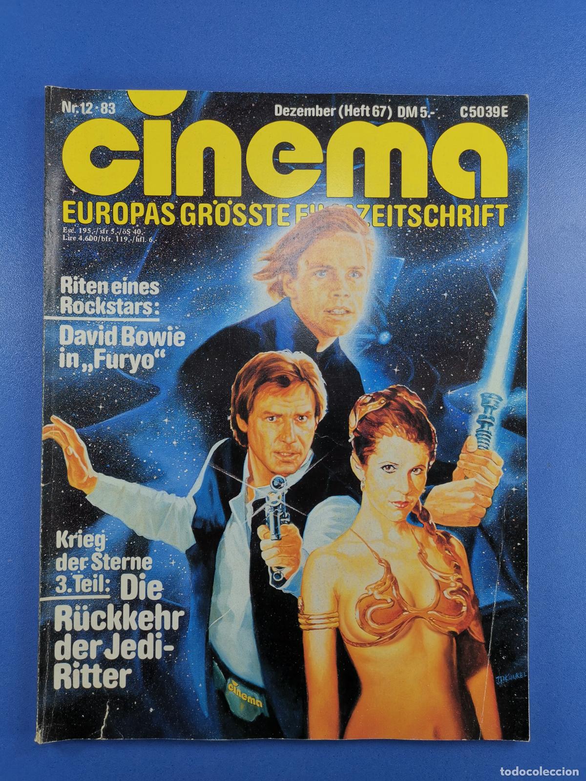 C&oacute;mics: REVISTA CINEMA - 12 DICIEMBRE 1983 - ALEMAN / DEUTSCH - STAR WARS