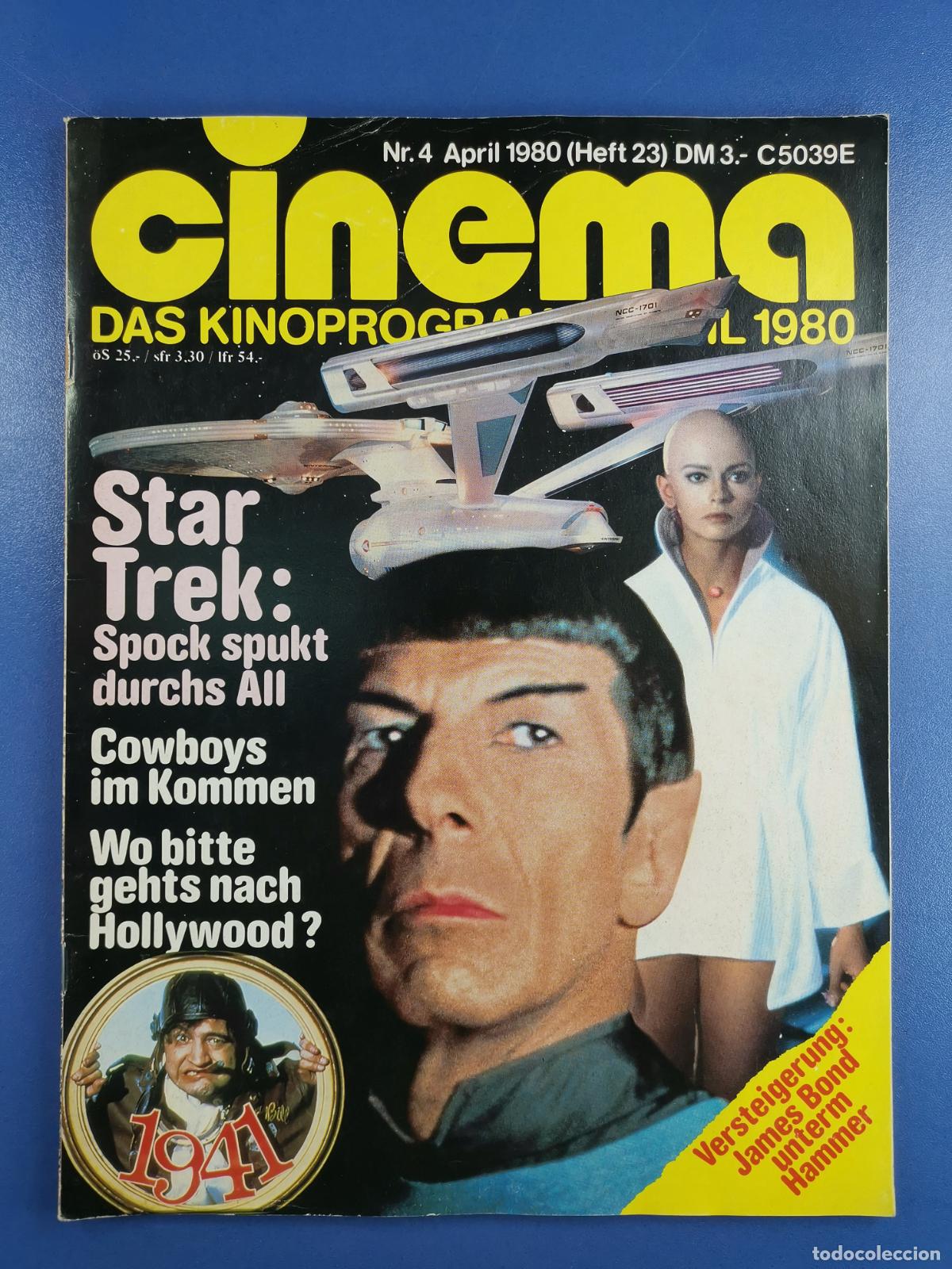 C&oacute;mics: REVISTA CINEMA - 3 ABRIL 1980 - ALEMAN / DEUTSCH - STAR TREK
