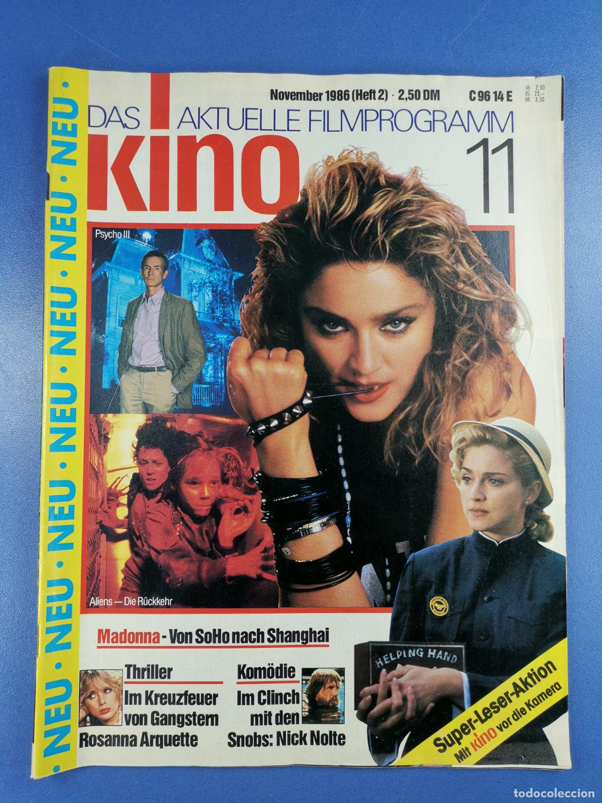 C&oacute;mics: REVISTA KINO - NOVIEMBRE 1986 - ALEMAN / DEUTSCH