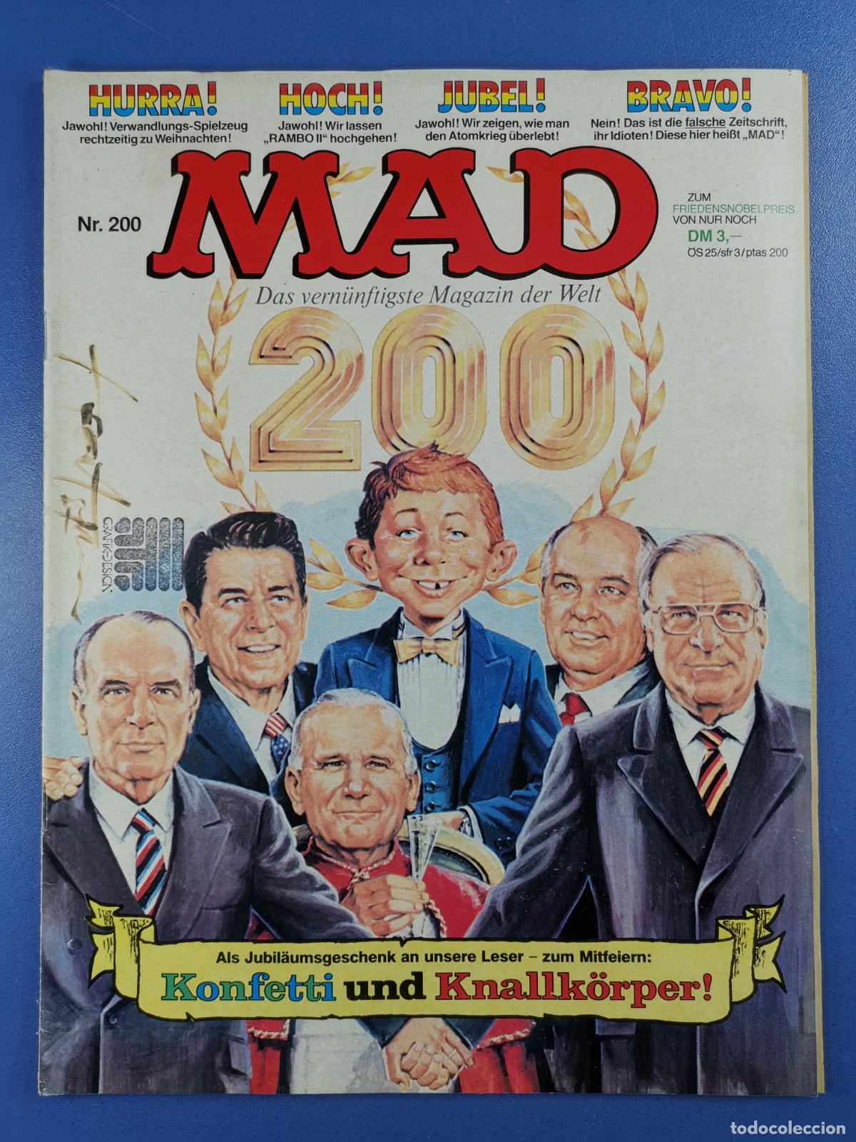 Comics: MAD - EN ALEMAN / DEUTSCH - N&ordm; 200 - DEUTSCHES