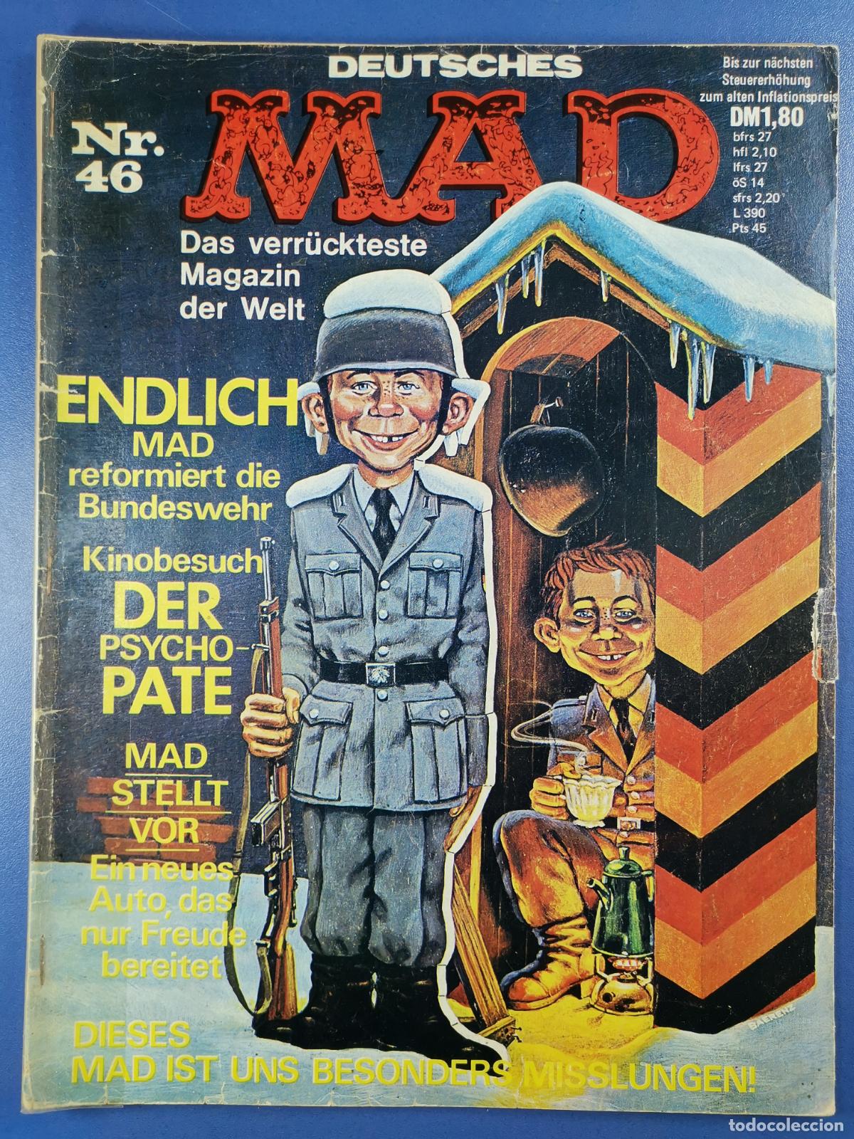 Comics: MAD - EN ALEMAN / DEUTSCH - N&ordm; 46 - DEUTSCHES