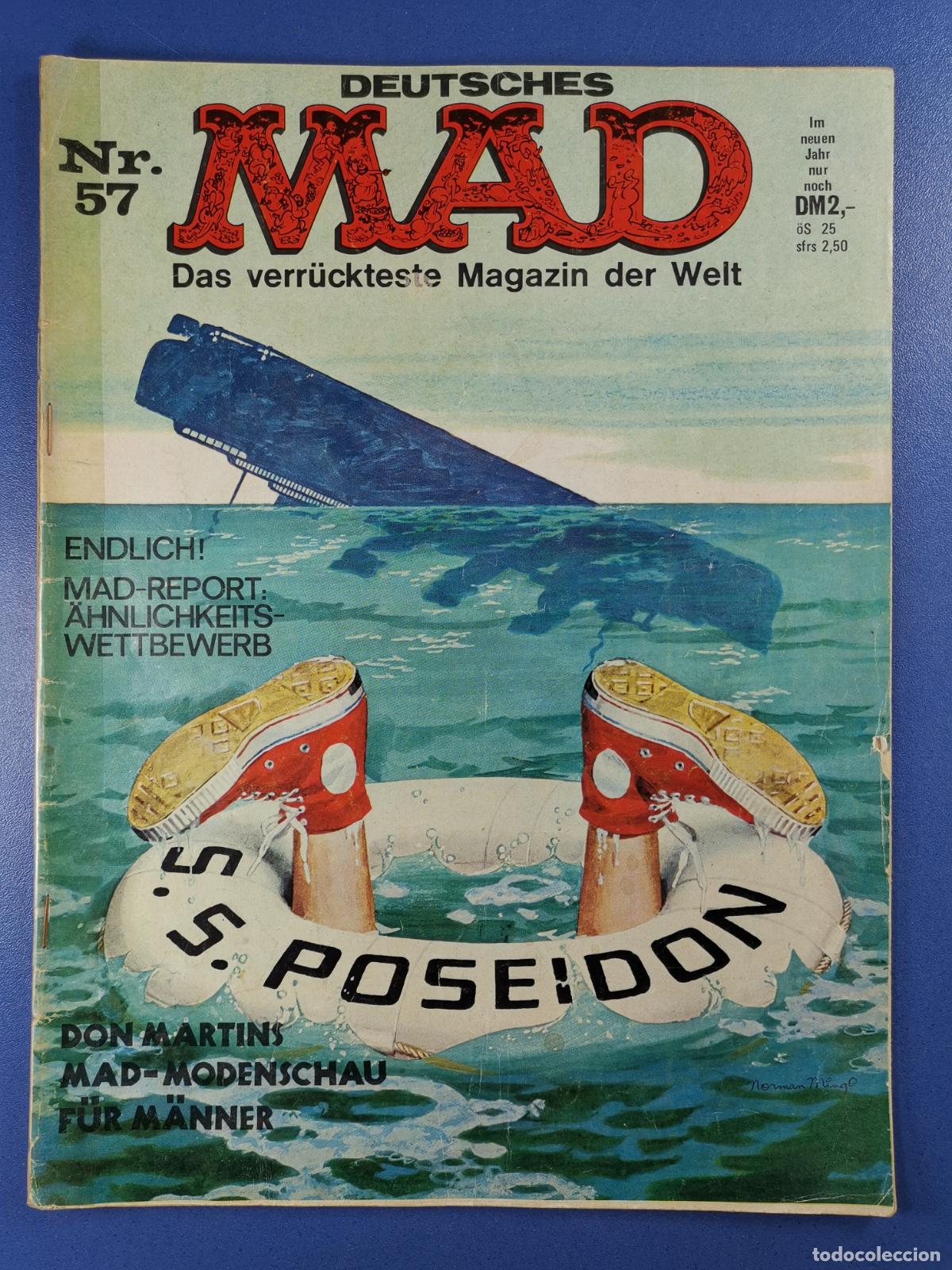 Comics: MAD - EN ALEMAN / DEUTSCH - N&ordm; 57 - DEUTSCHES