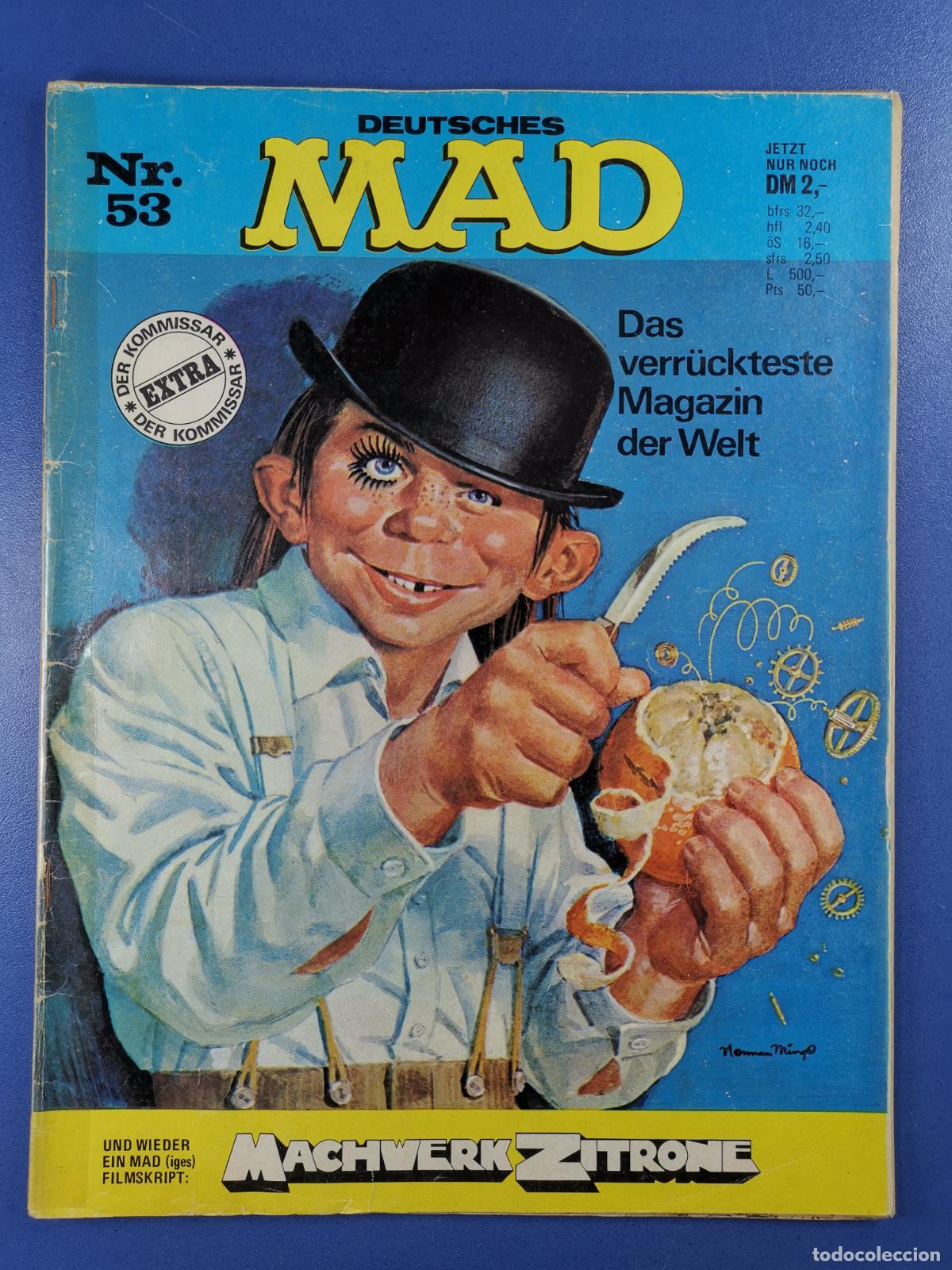 Comics: MAD - EN ALEMAN / DEUTSCH - N&ordm; 53 - DEUTSCHES