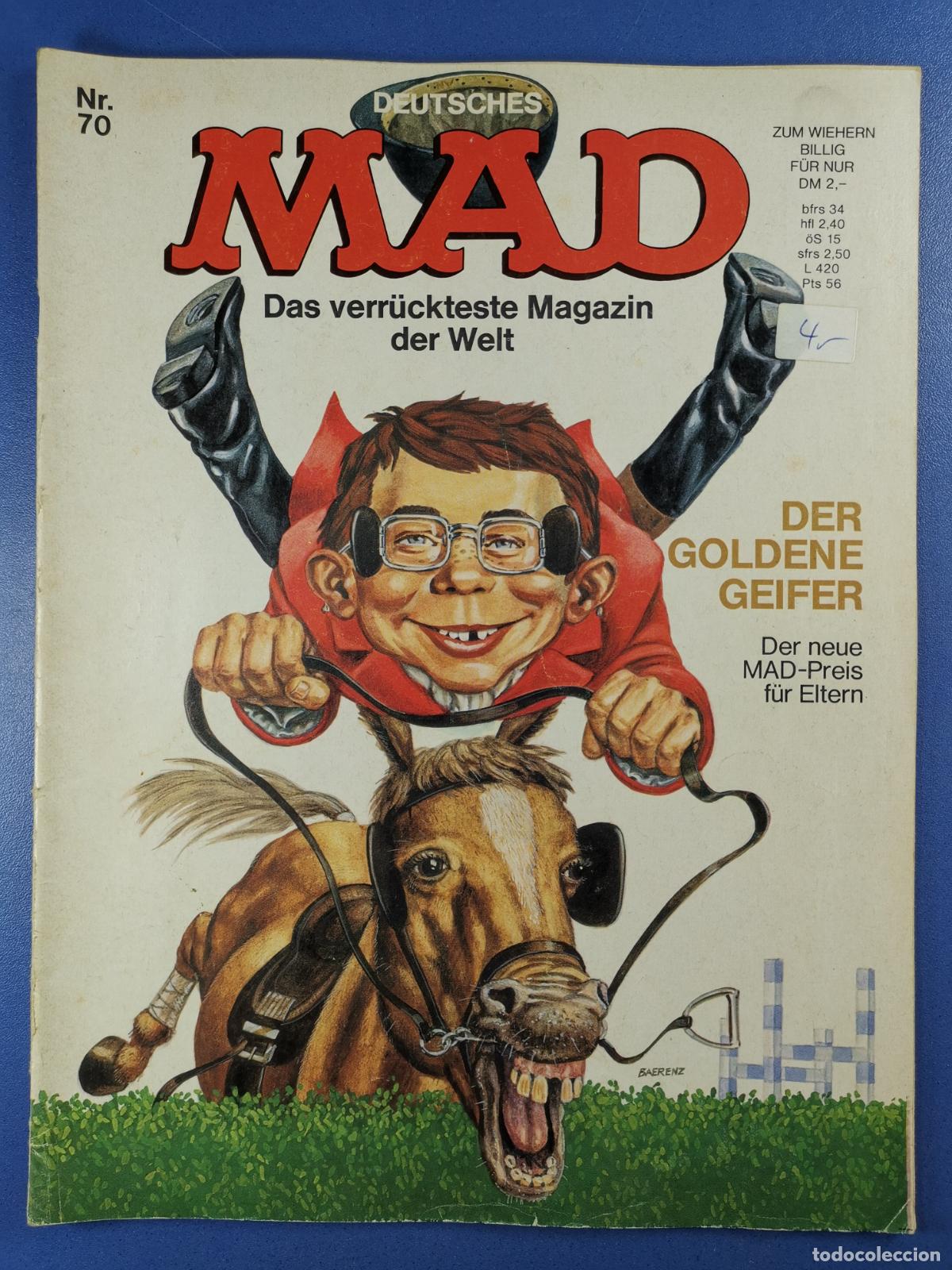 Fumetti: MAD - EN ALEMAN / DEUTSCH - N&ordm; 70 - DEUTSCHES
