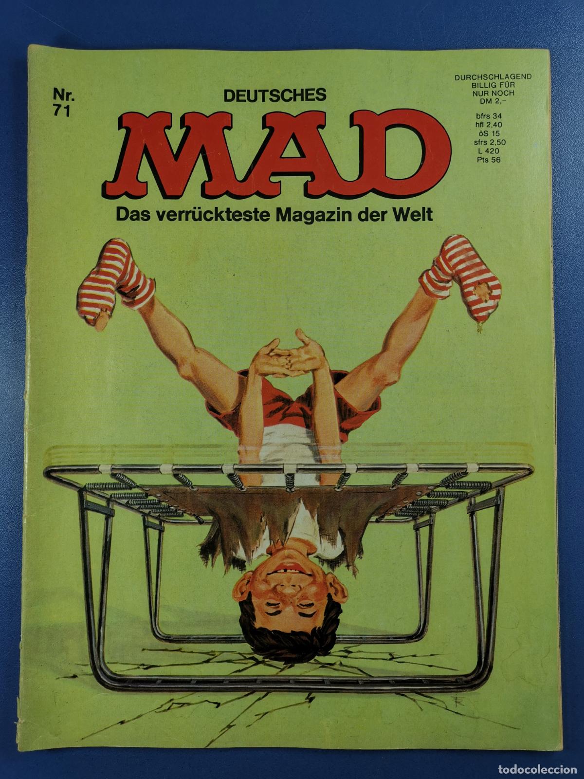 Fumetti: MAD - EN ALEMAN / DEUTSCH - N&ordm; 71 - DEUTSCHES