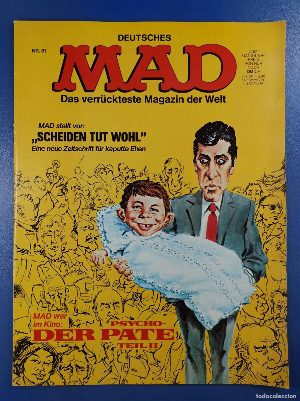Fumetti: MAD - EN ALEMAN / DEUTSCH - N&ordm; 81 - DEUTSCHES