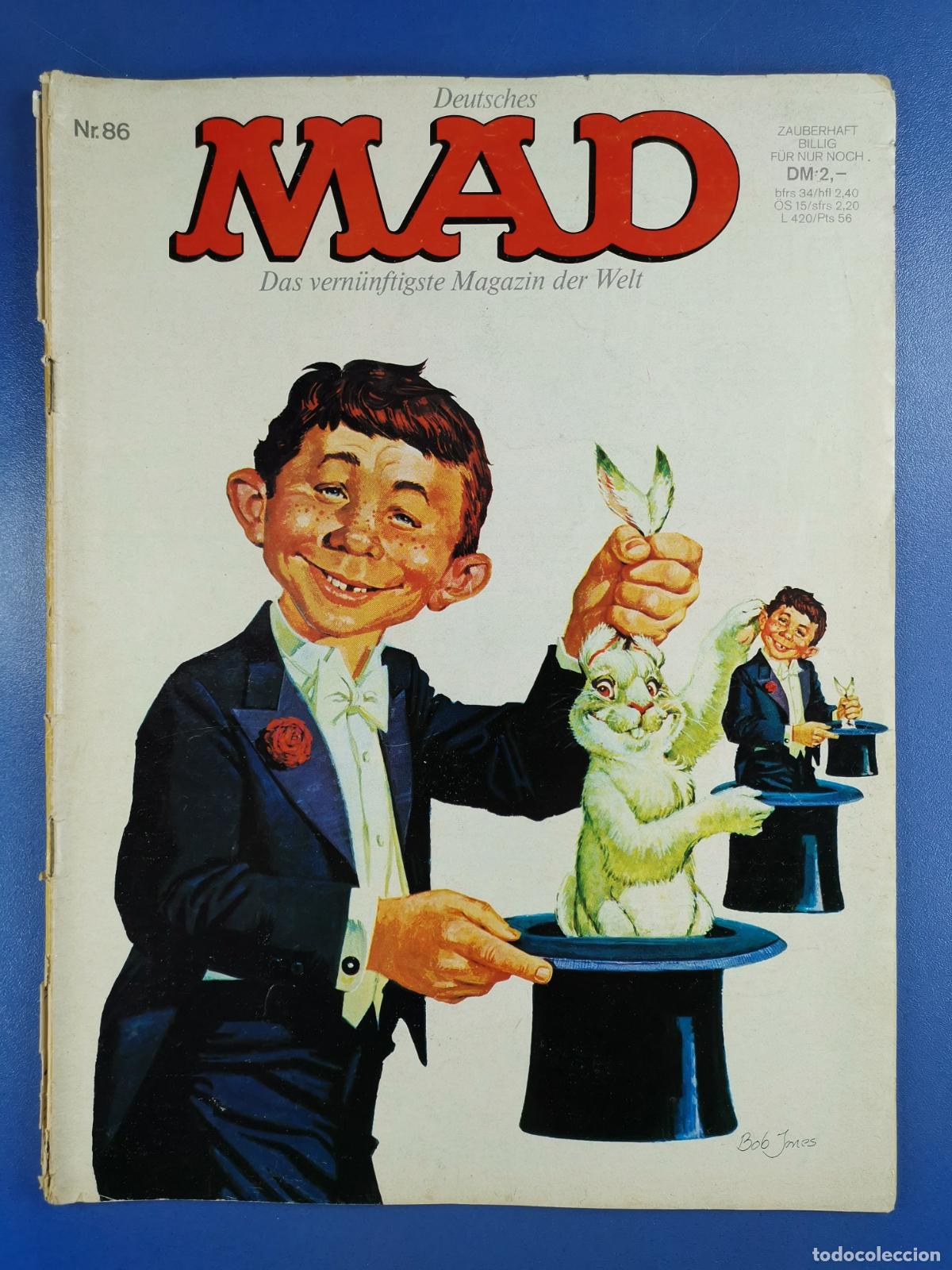 C&oacute;mics: MAD - EN ALEMAN / DEUTSCH - N&ordm; 86 - DEUTSCHES - Foto 1
