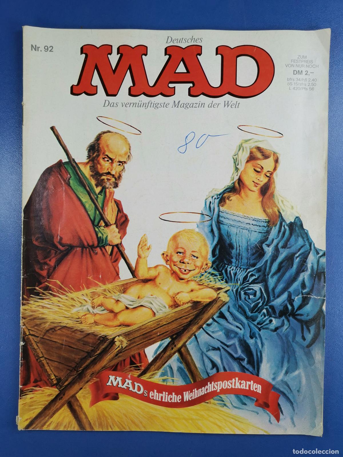 C&oacute;mics: MAD - EN ALEMAN / DEUTSCH - N&ordm; 92 - DEUTSCHES - Foto 1