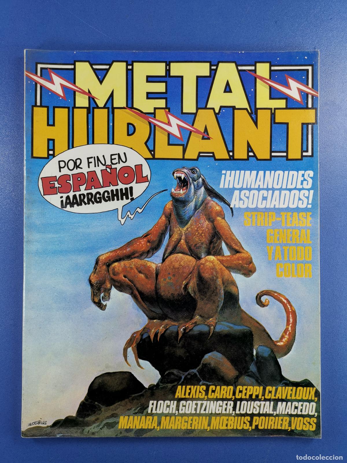 C&oacute;mics: METAL HURLANT - N&ordm; 1 - POR FIN EN ESPA&Ntilde;OL