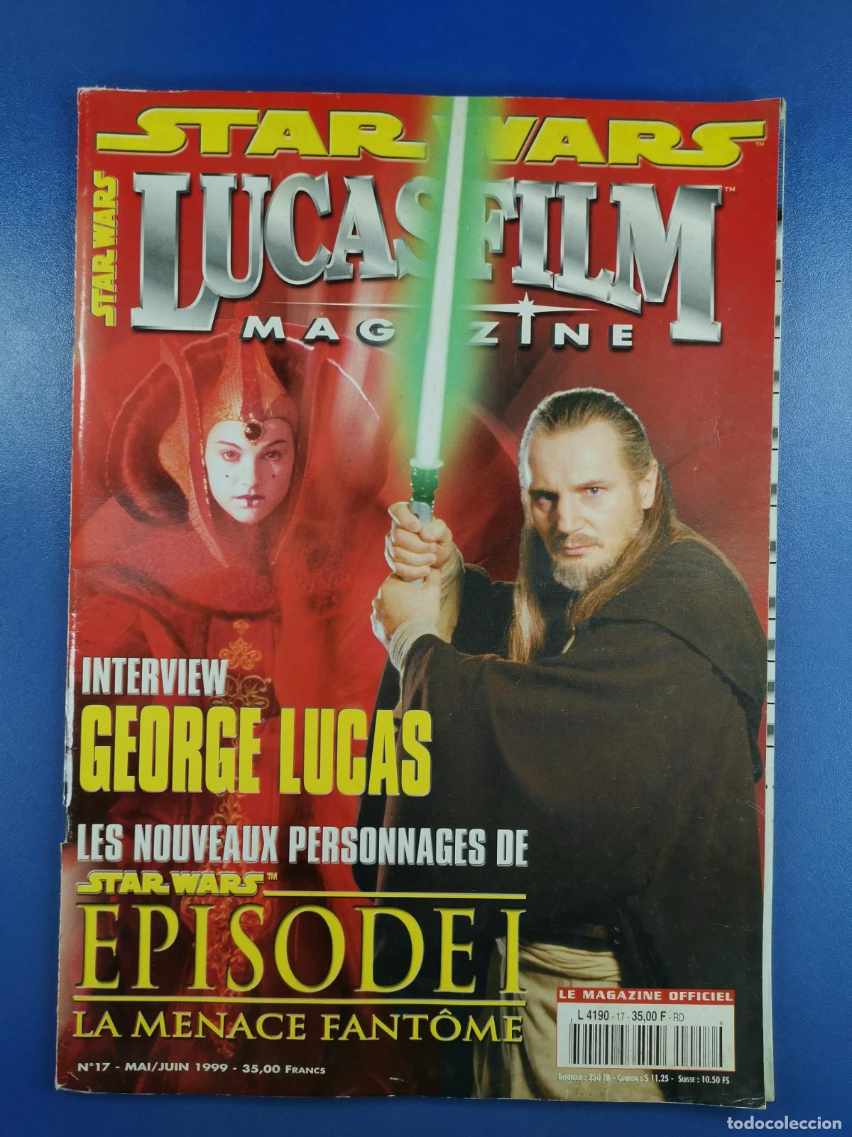 Comics: STAR WARS - LUCASFILM MAGAZINE - n&ordm; 17 - EPISODE I - 1999 - revista francesa