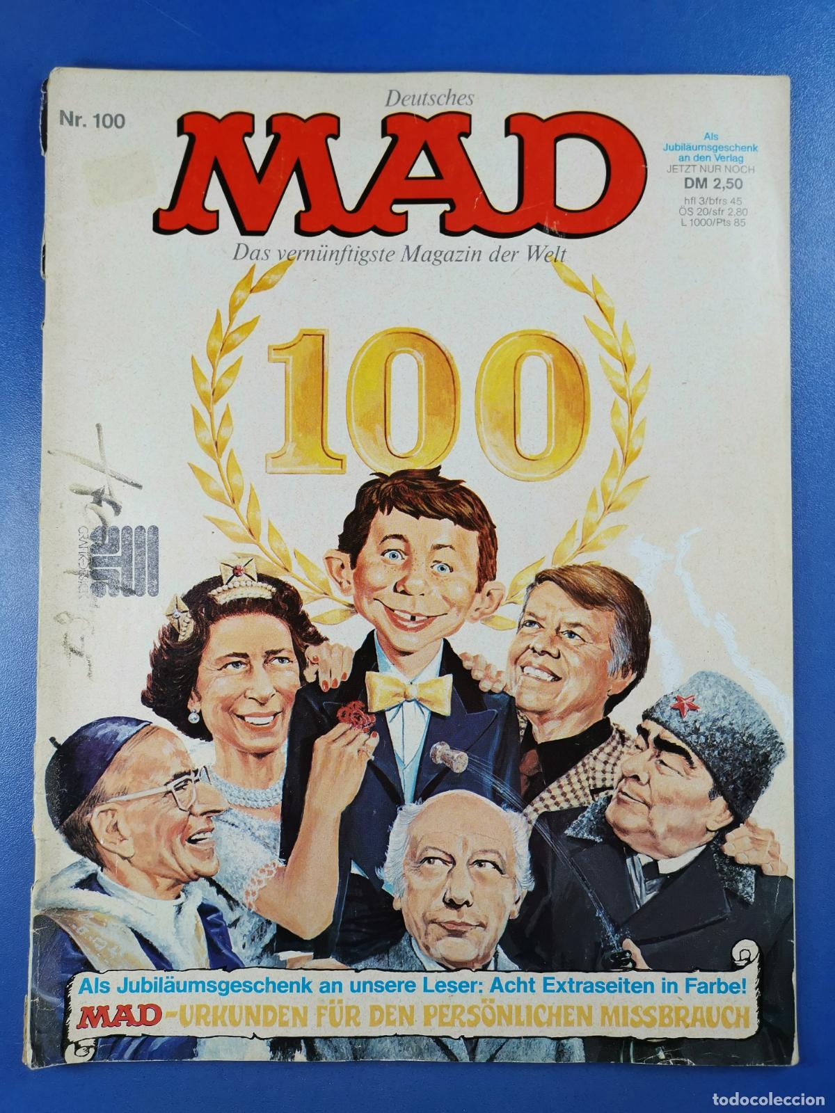 Comics: MAD - EN ALEMAN / DEUTSCH - N&ordm; 100 - DEUTSCHES